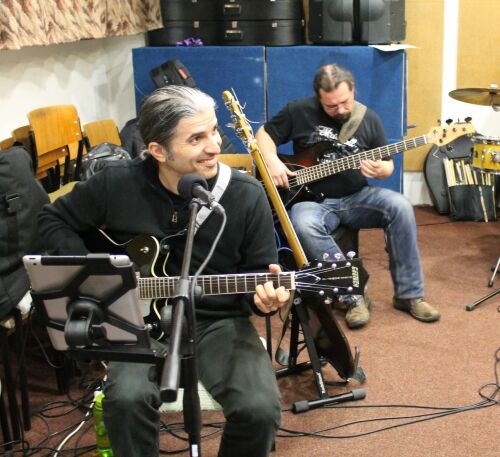 Se skupinou Mrakoplaš o albu Hlídač