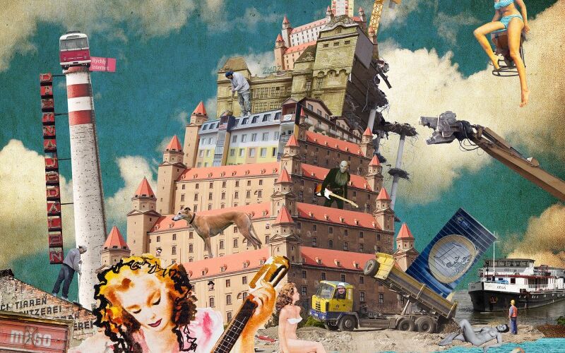 Se skupinou Živé kvety o albu Nové poschodia