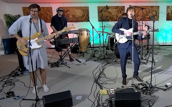 Koncert skupiny Panoptikum ze studia Proglasu