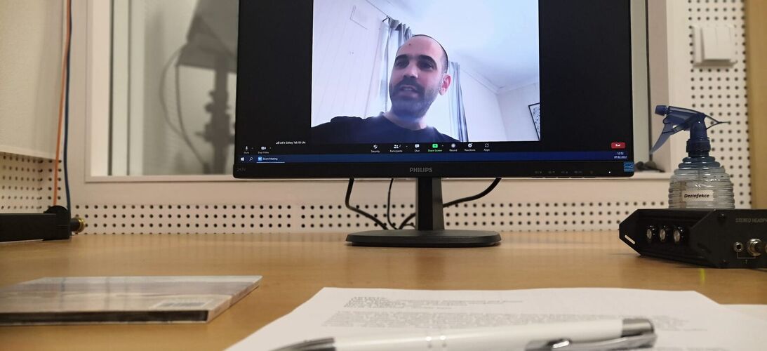 Izraelský bubeník Udi Shlomo