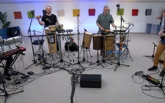 Koncert skupiny Heimat ze studia Proglasu