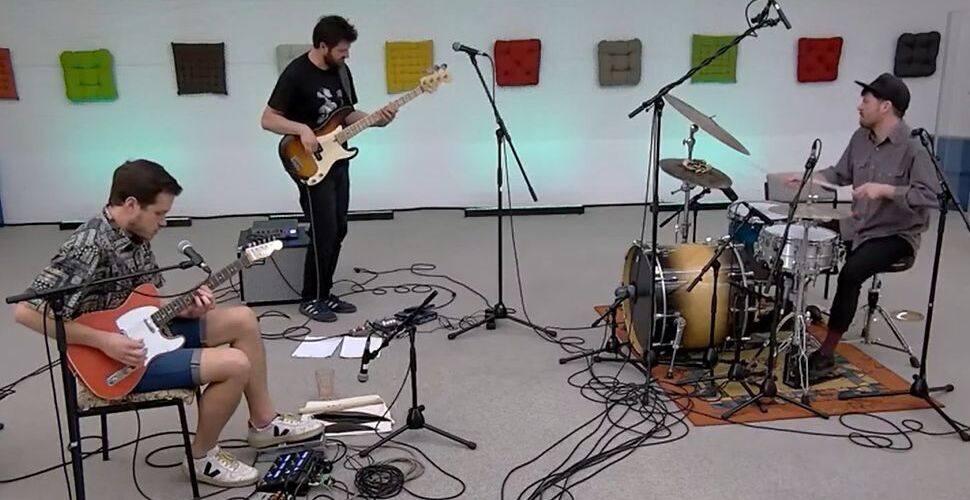 Koncert skupiny Endemit ze studia Proglasu