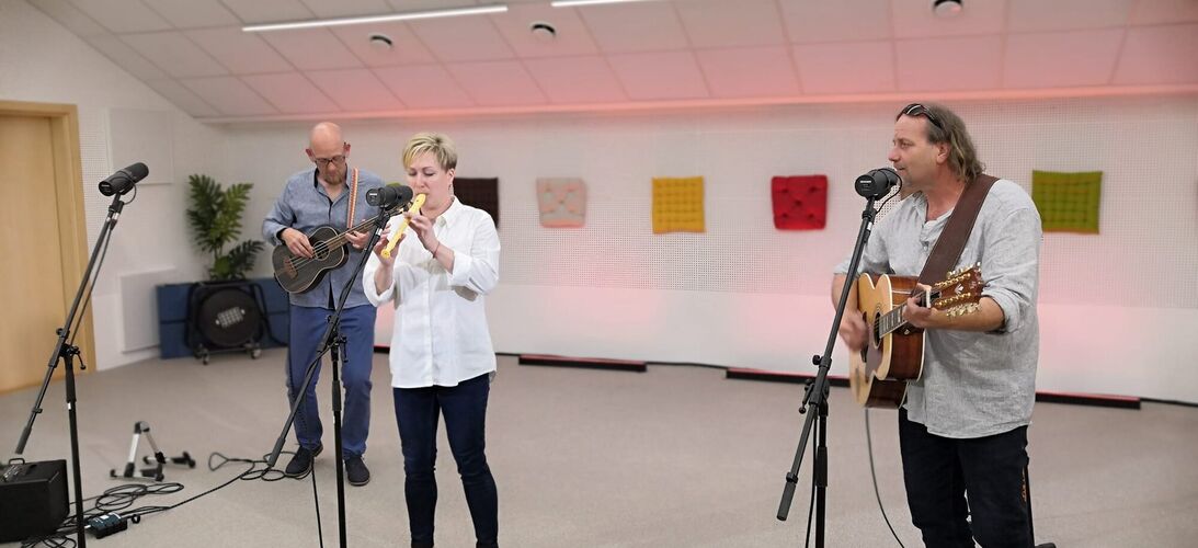 Koncert skupiny Za koncem ze studia Proglasu