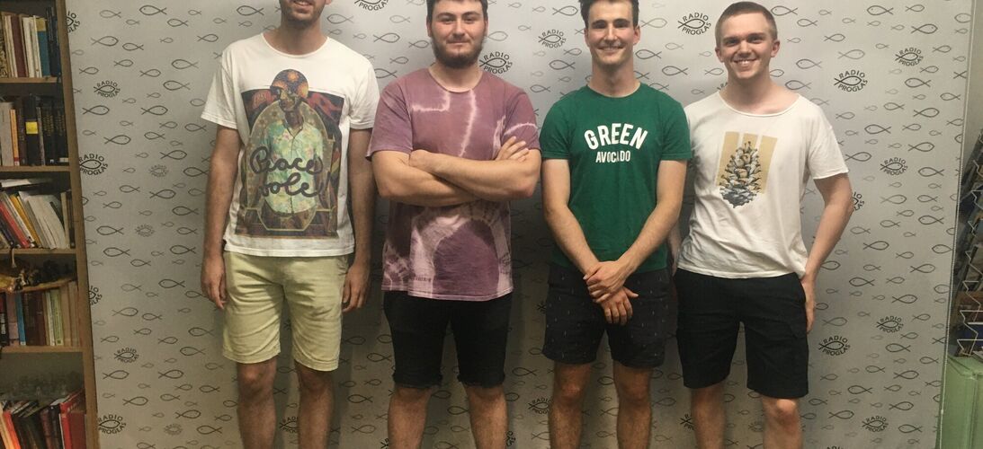 Koncert skupiny Špajz Bojz ze studia Proglasu