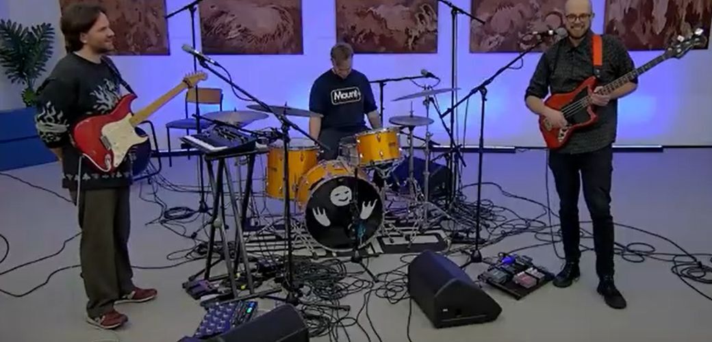 Koncert skupiny Levantadores ze studia Proglasu