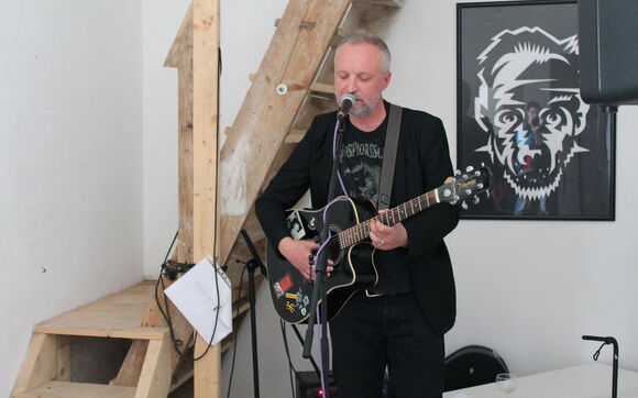 Hudebník a výtvarník Jaromír Švejdík