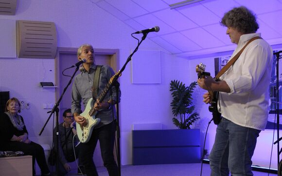 Koncert skupiny Mrakoplaš ze studia Proglasu