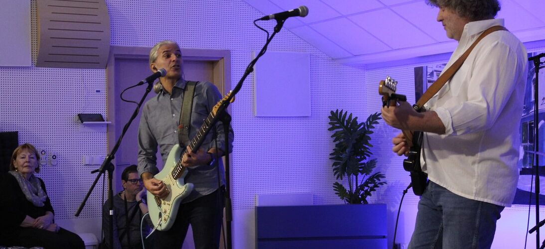 Koncert skupiny Mrakoplaš ze studia Proglasu