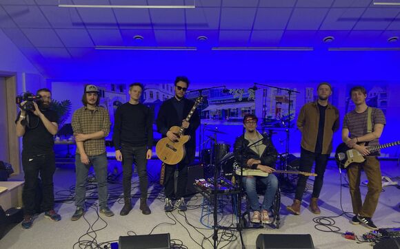 Koncert skupiny Moře dní ze studia Proglasu