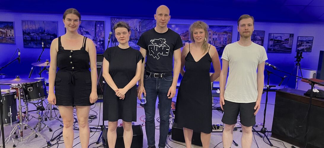 Koncert skupiny Tábor ze studia Proglasu