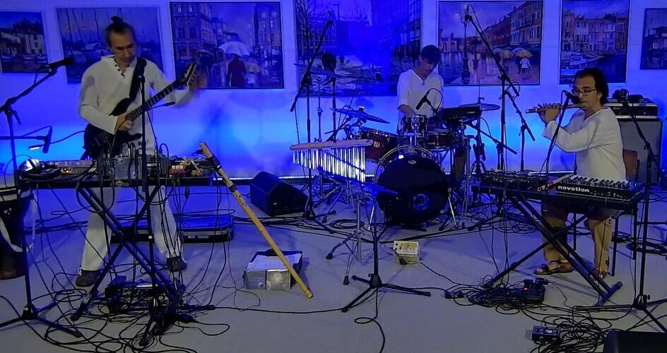 Koncert skupiny Shivanam ze studia Proglasu