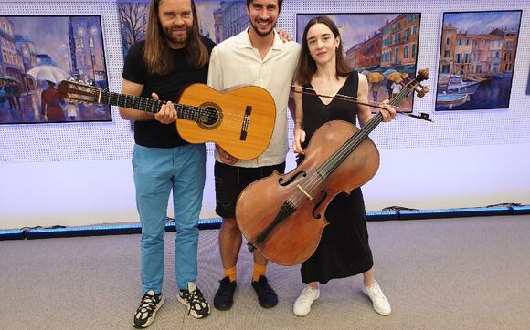 Myrddin z Belgie zahrál v Koncertním studiu Proglasu