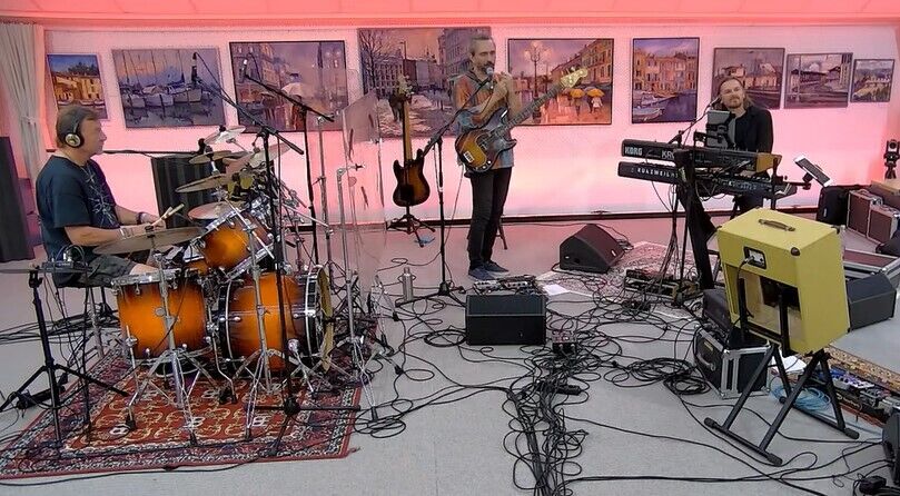 Koncert skupiny Kabinet ze studia Proglasu