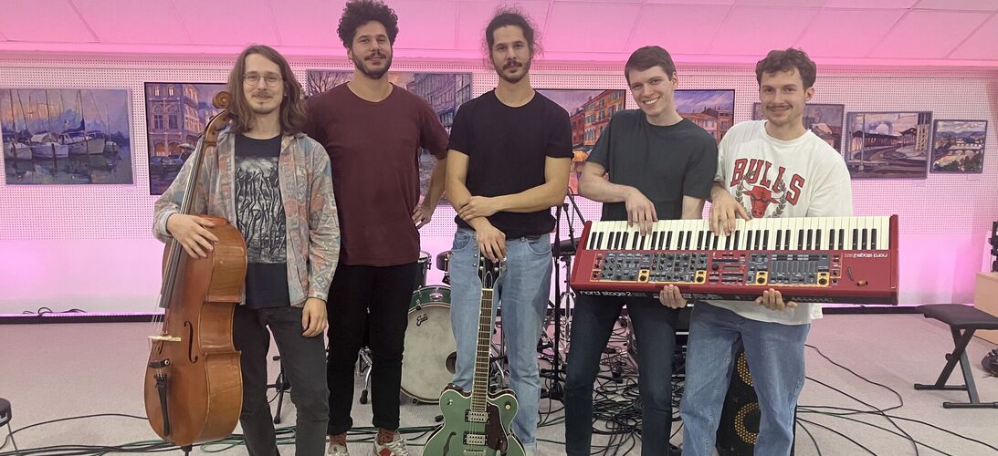 Koncert skupiny Rekreace ze studia Proglasu