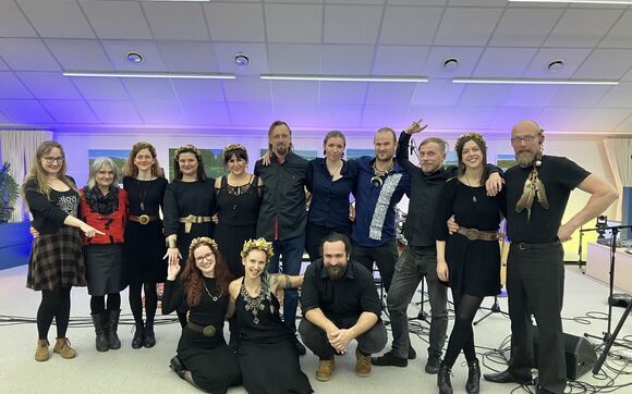 Koncert skupiny Jeden kmen ze studia Proglasu