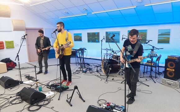 Koncert skupiny Hope Astronaut ze studia Proglasu