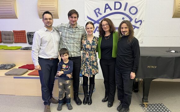 Koncert skupiny Anatoli ze studia Proglasu