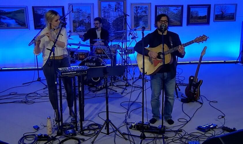 Koncert skupiny Silence & Joy ze studia Proglasu