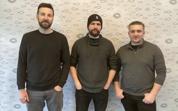 Se skupinou My Dva Trio o albu Vystupovat!