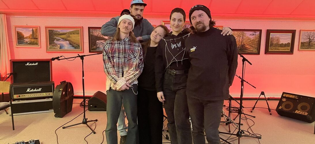 Koncert skupiny Whyohwhy ze studia Proglasu