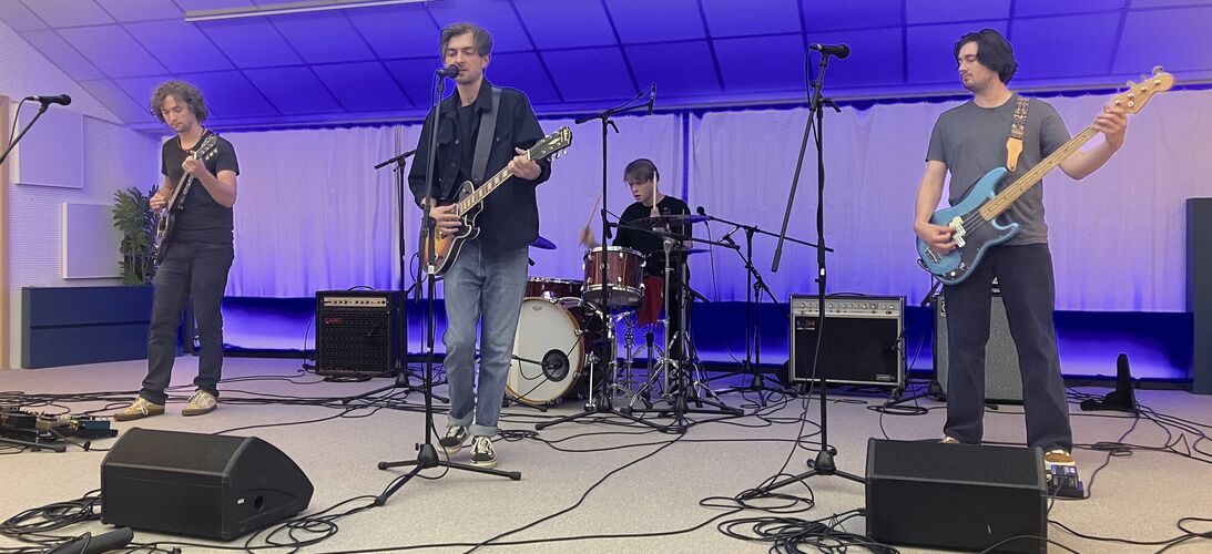 Koncert skupiny Aldente ze studia Proglasu