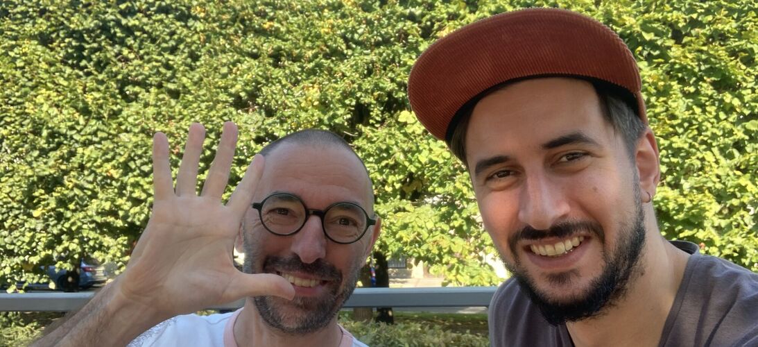 Se skupinou Bombarďák o albu Amy7