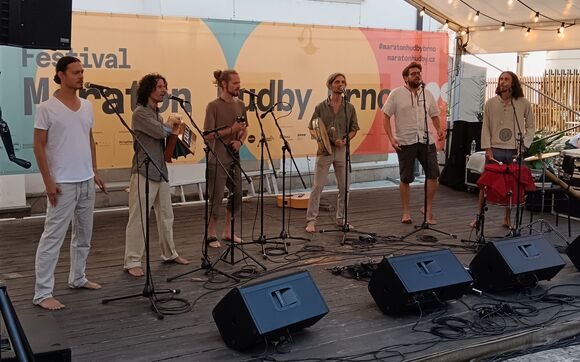 Koncert slovenské skupiny Sila ze studia Proglasu