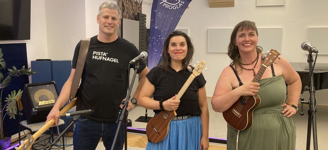 Koncert skupina Taf Laf ze studia Proglasu